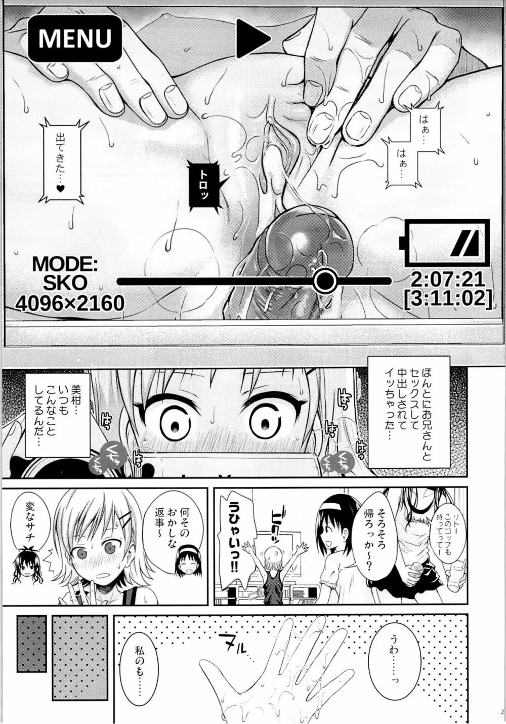 トモダチノエッチナキョウダイカンケイ - page26