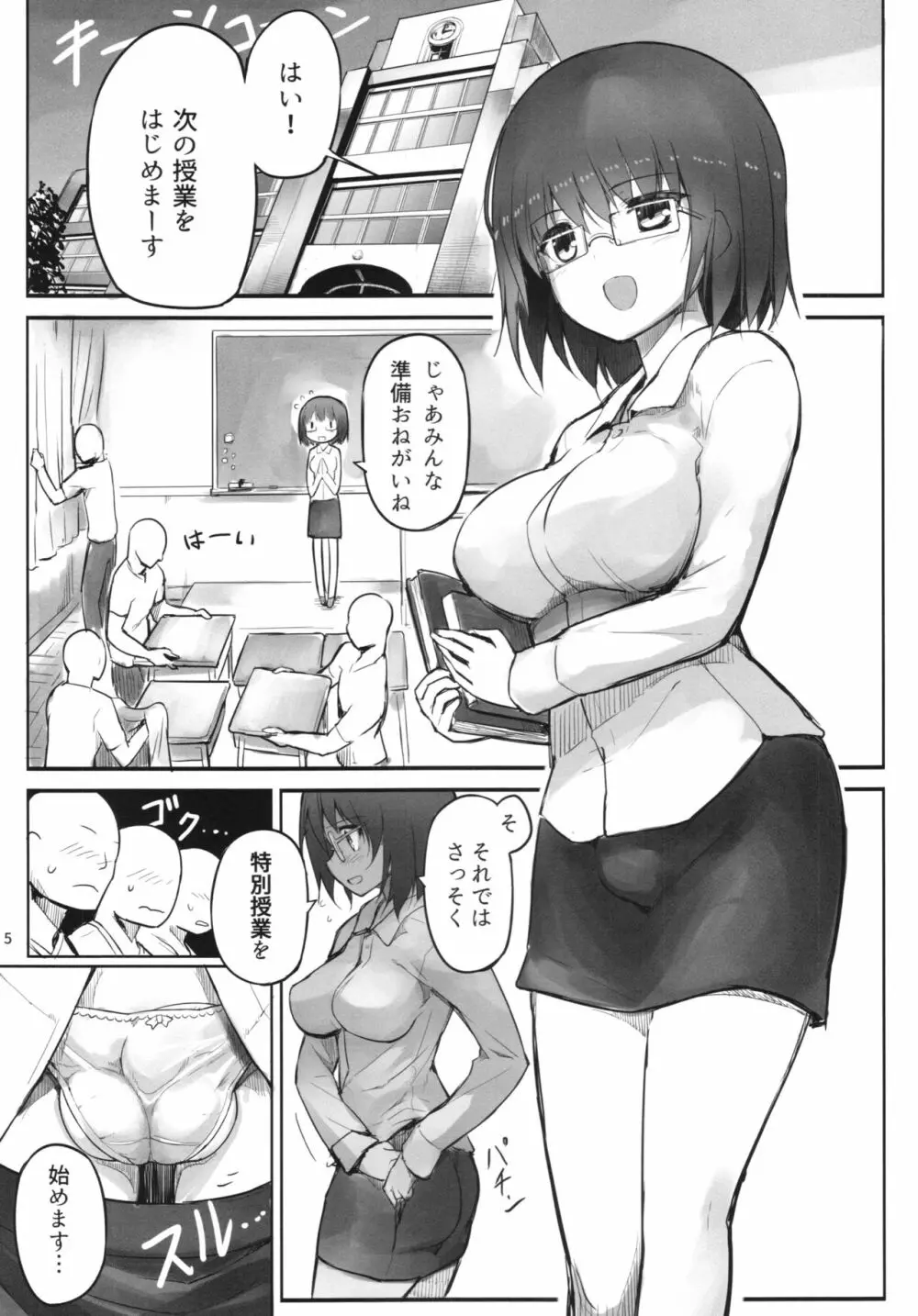 Futanari Teacher - page5