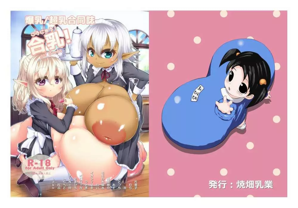 爆乳/超乳合同誌 合乳!