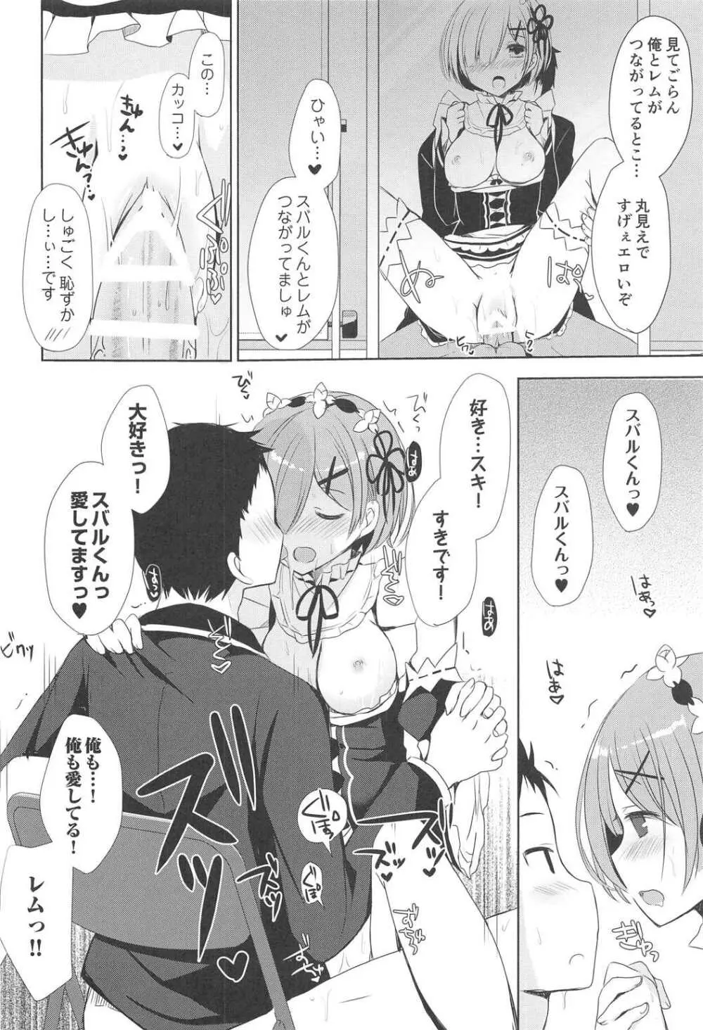 レムとナイショなコトしませんか? - page21