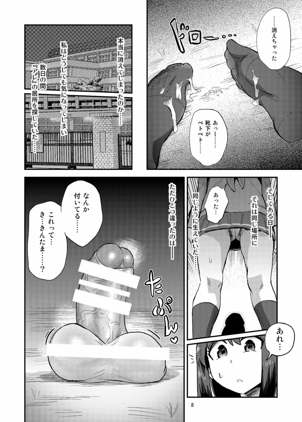 ちんちんを踏む話。 - page8