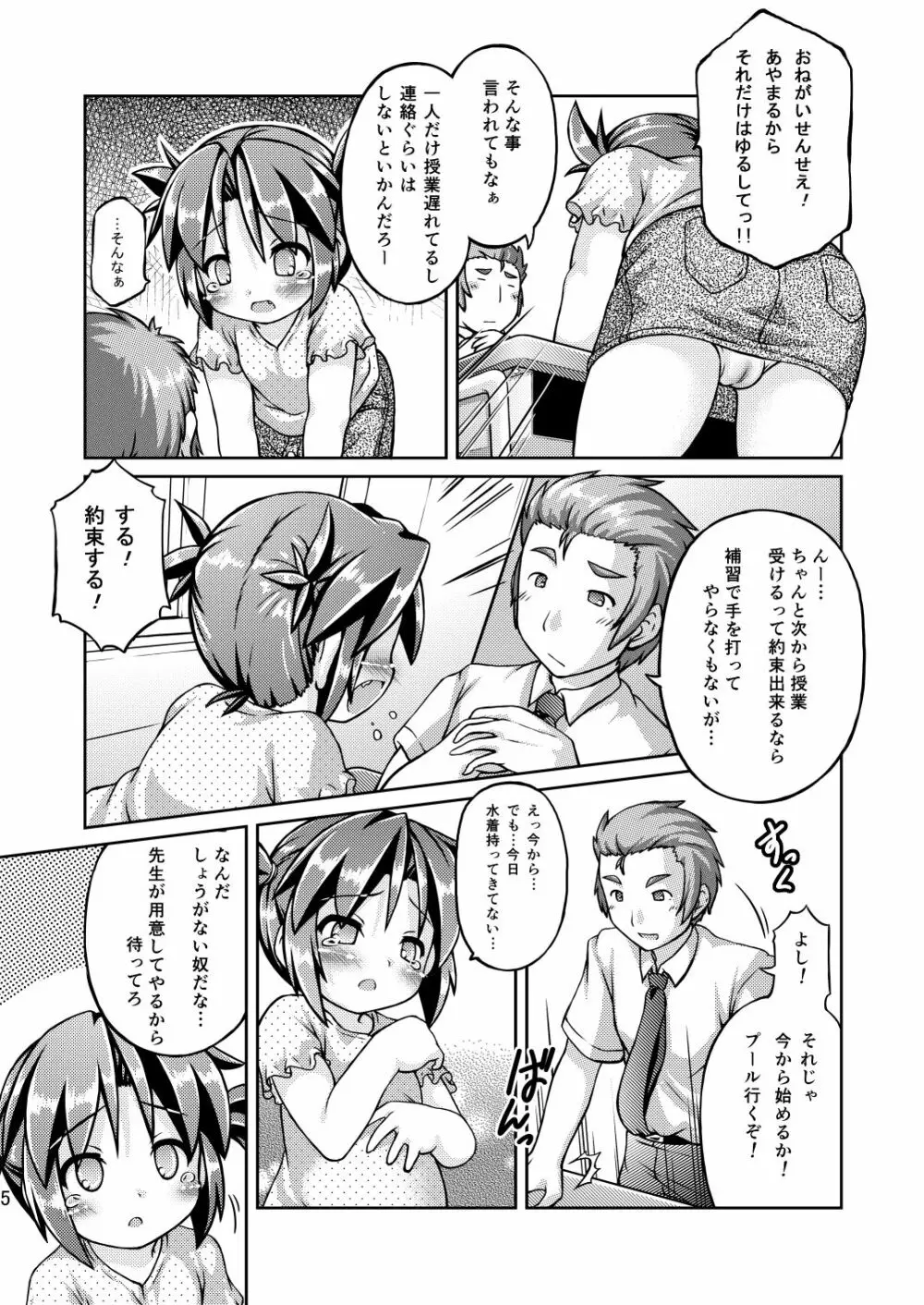 だってはずかしいんだもんっ! - page6