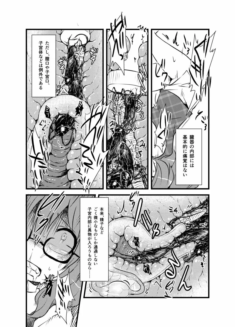 菫子ちゃんの膣内にゴキブリを挿れる本 - page12