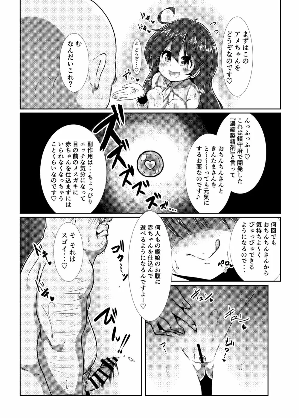 子作り鎮守府～メスガキ艦娘の子宮で楽しくオナホを作って遊ぼう♪～ - page3