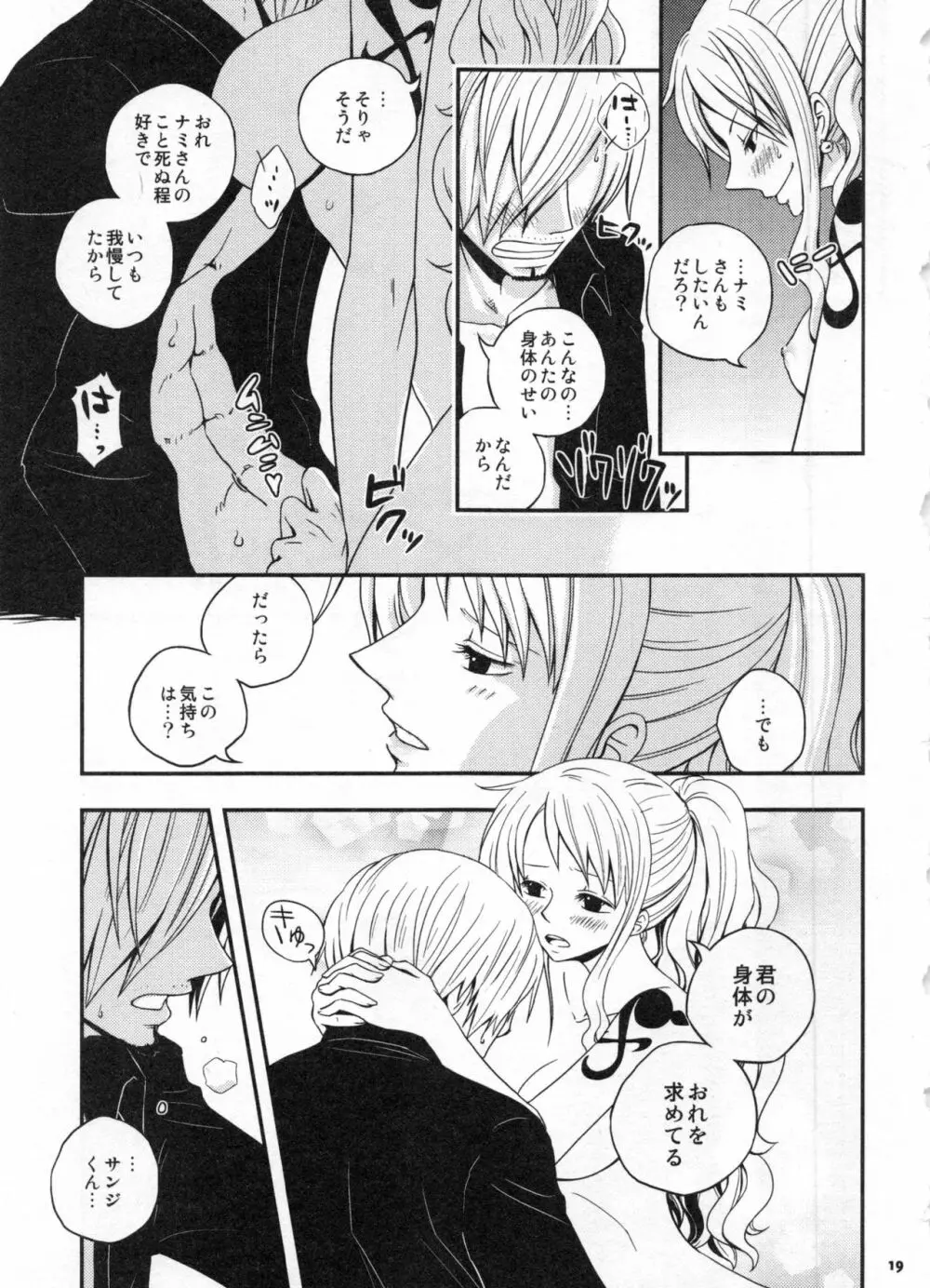 SweetNess 3 サンジ×ナミ再録集 - page22