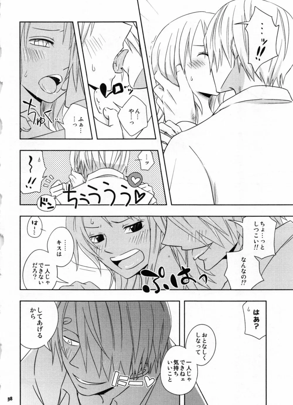 SweetNess 3 サンジ×ナミ再録集 - page41