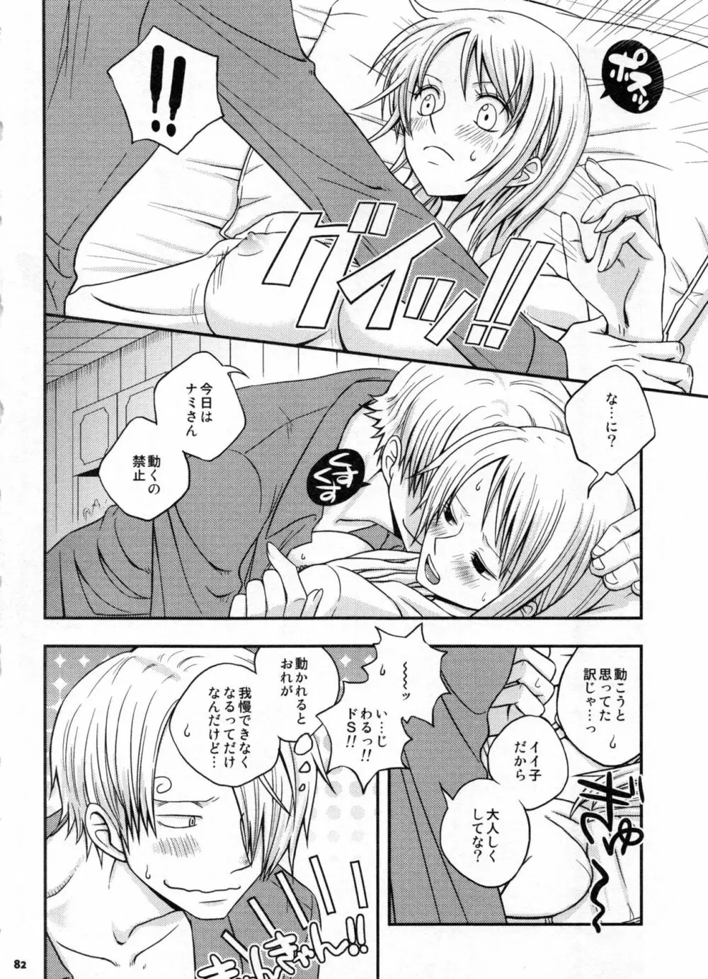 SweetNess 3 サンジ×ナミ再録集 - page85