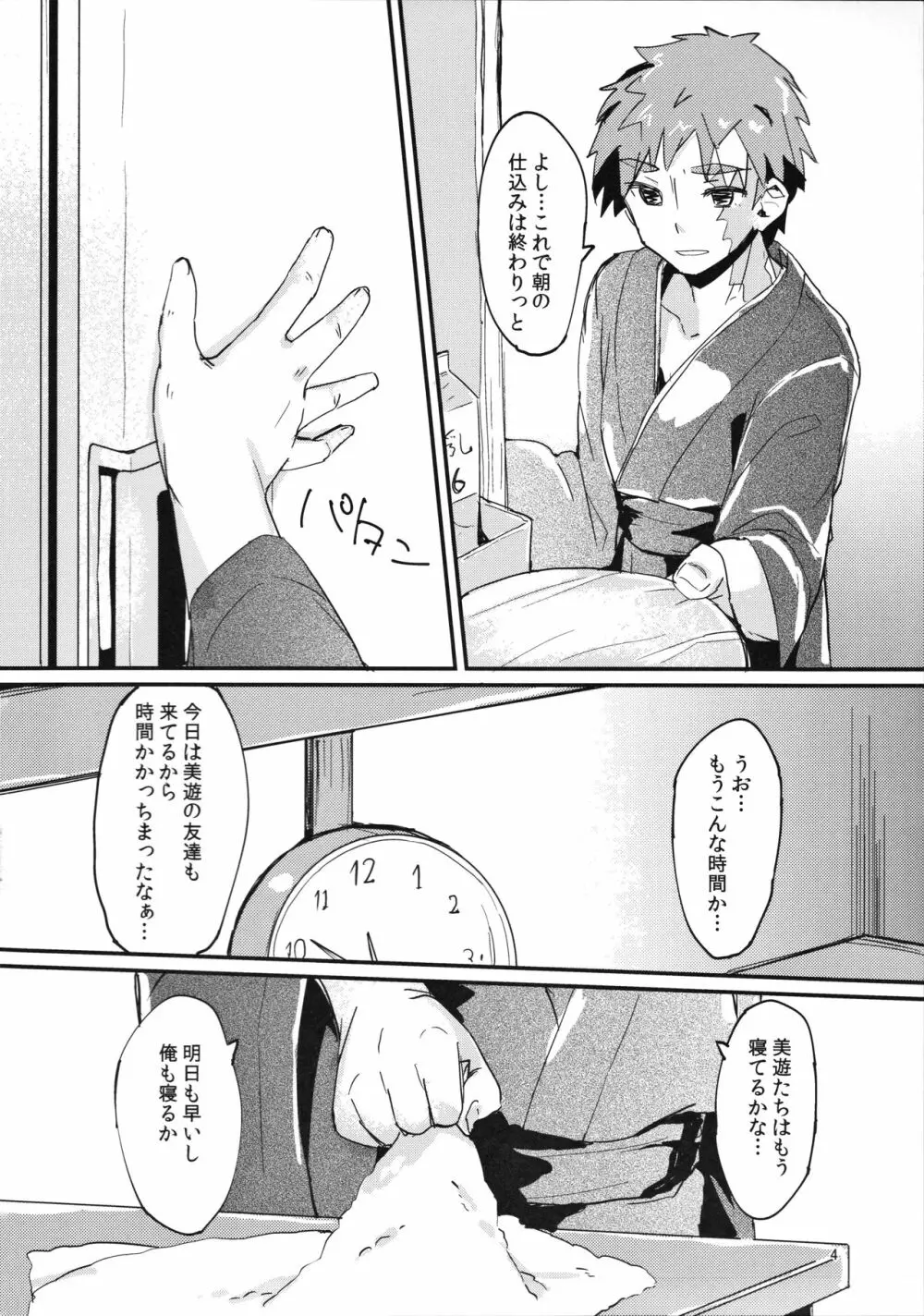 イリヤちゃんのはつじょうき - page3