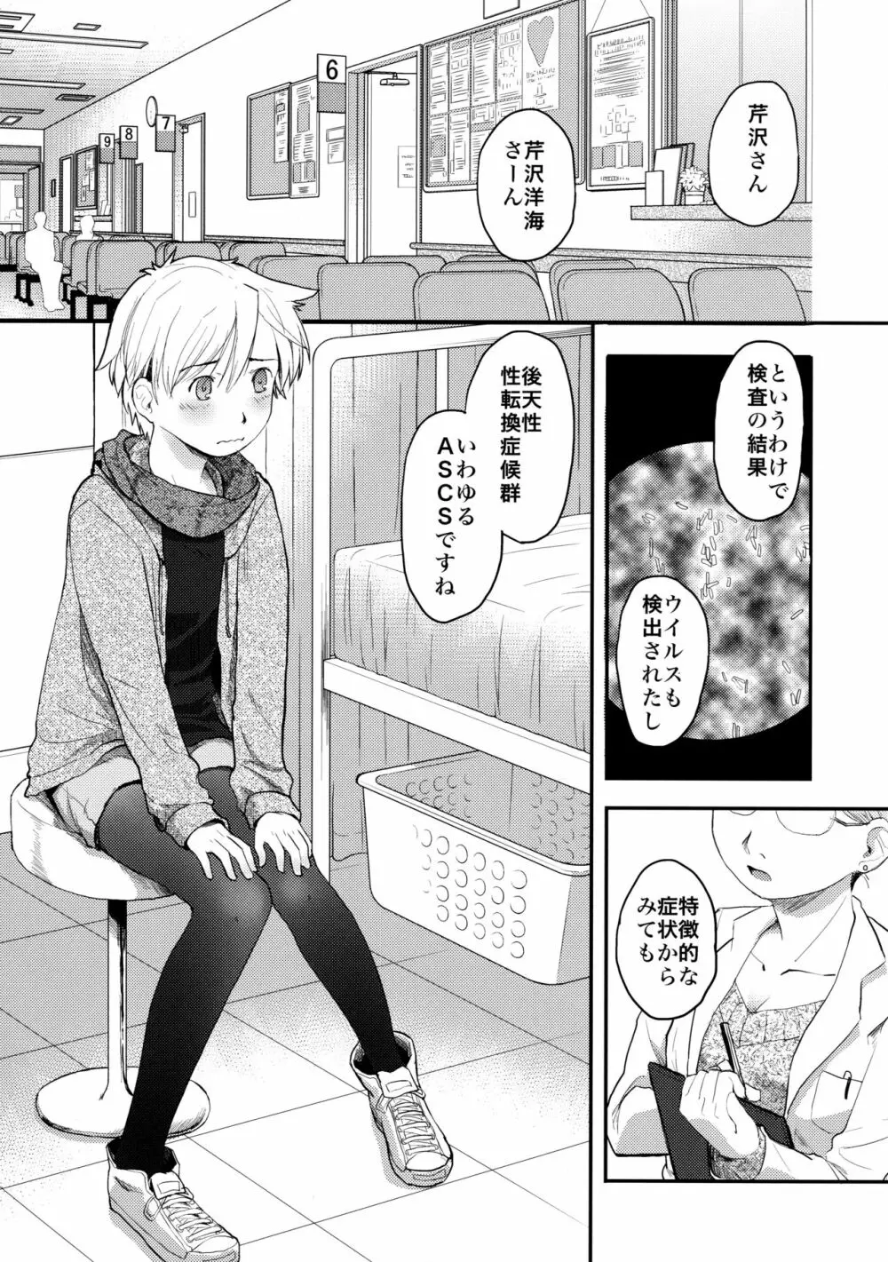 女体化した俺をドS彼女が電マでイかせようとする件について - page5