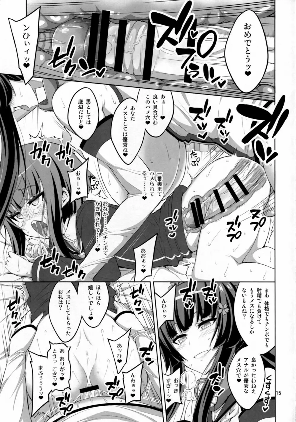 ふたなりお姉さん×男の娘 コスプレイヤー♥メス堕ち調教 Part 2 - page14