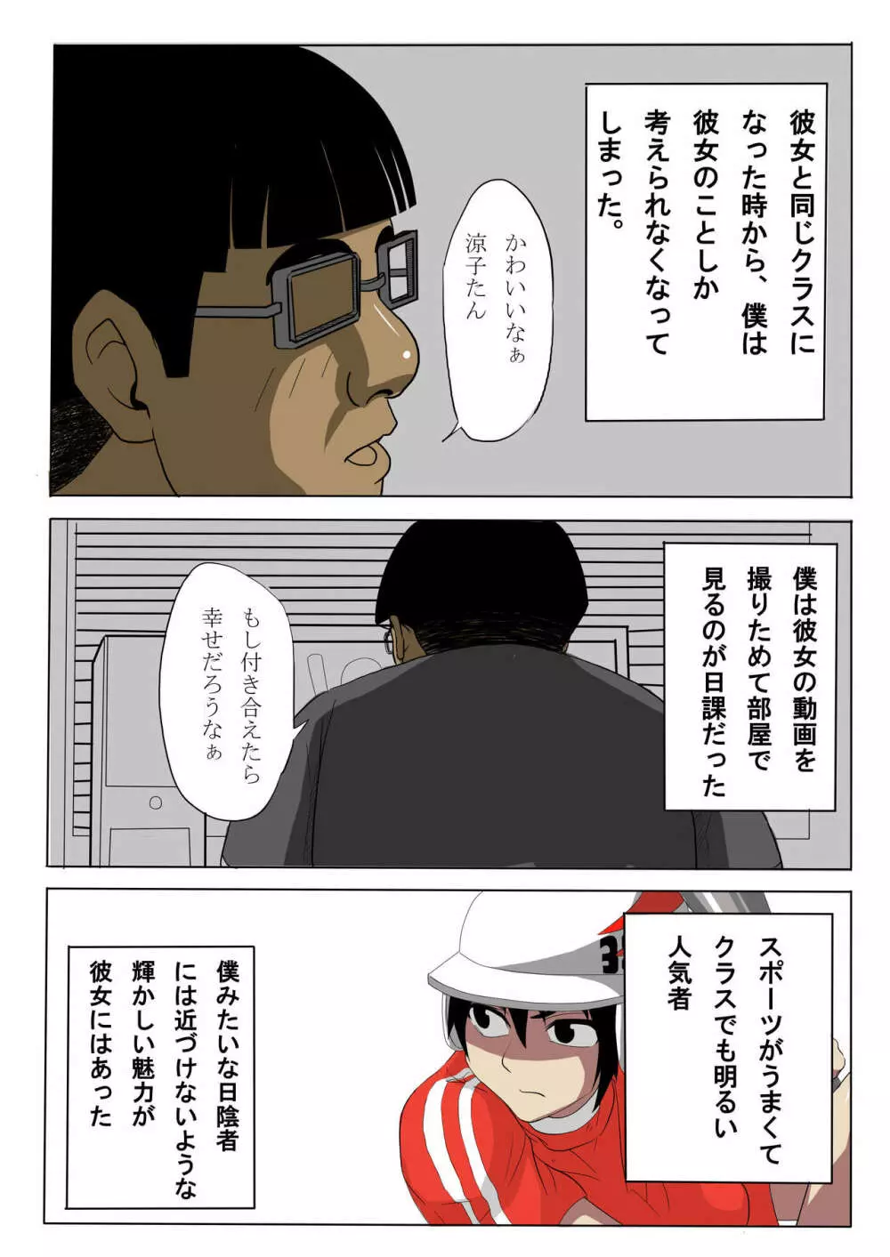 憧れの彼女を強引に快楽奴隷にする話 - page3