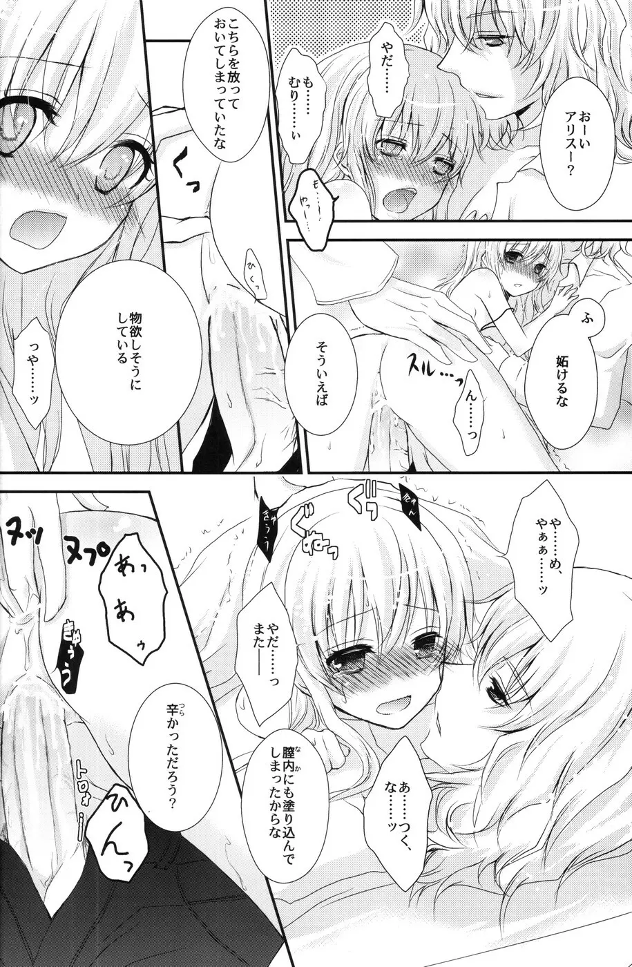 帽子屋×アリス×三月兎の本 - page25