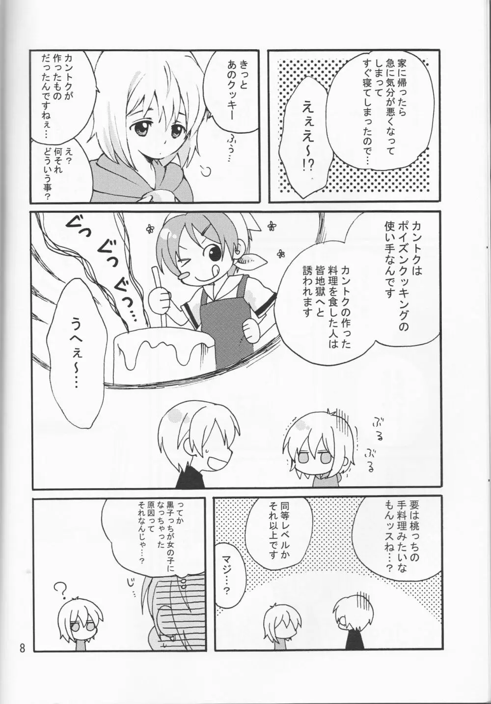 オレの黒子っちが、女の子になっちゃったッス！ - page8