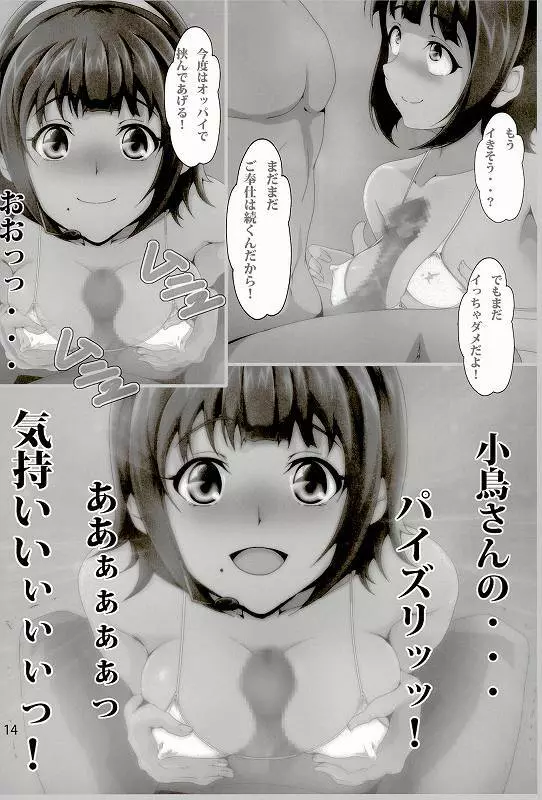 小鳥があなたの性欲処理のお手伝いしてあげる - page13