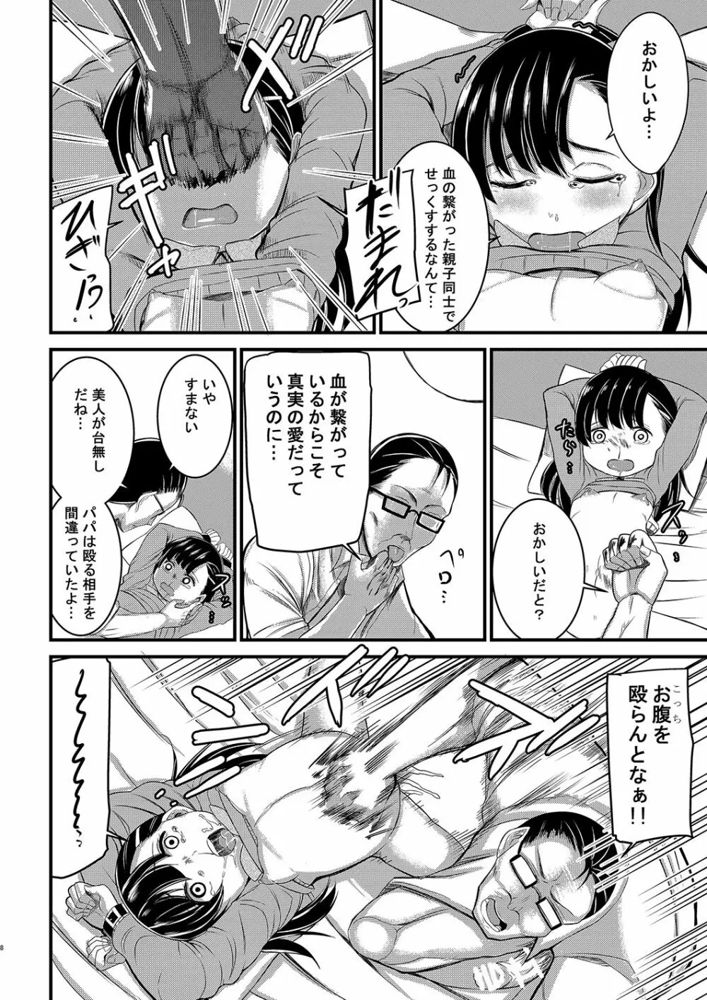 妊婦の娘を最期に納める本 - page7