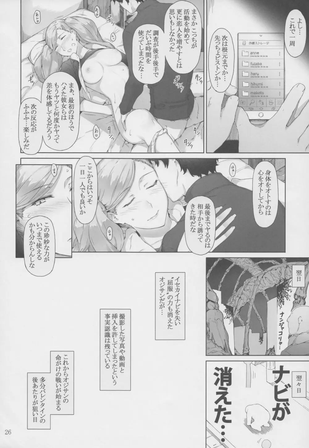 心の怪盗ノ女性事情 - page25