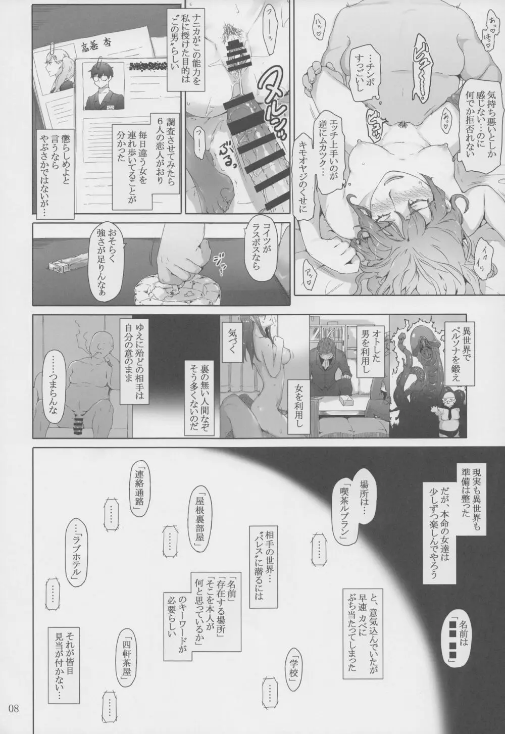 心の怪盗ノ女性事情 - page7