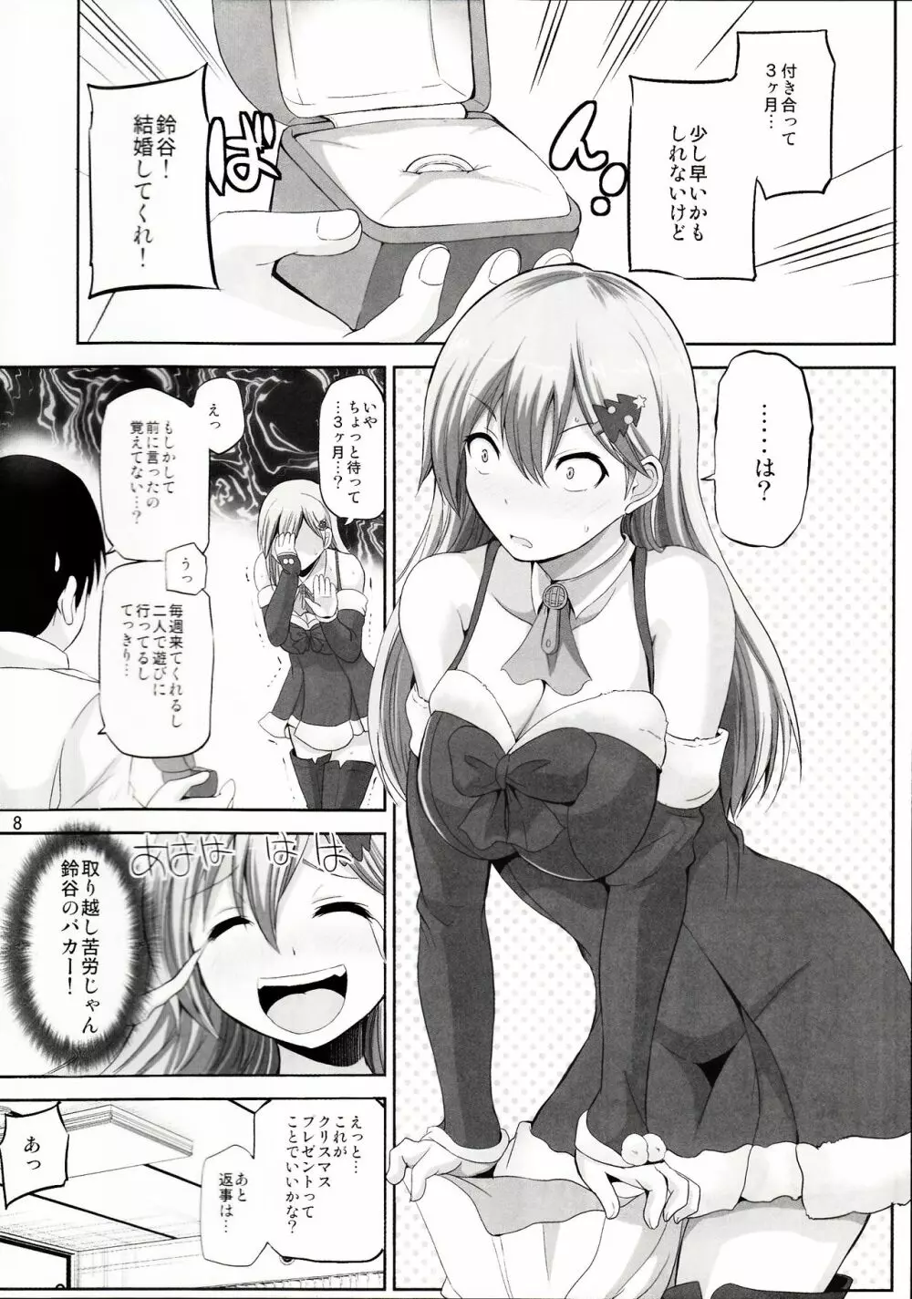 鈴谷28歳のせいなる夜 - page7