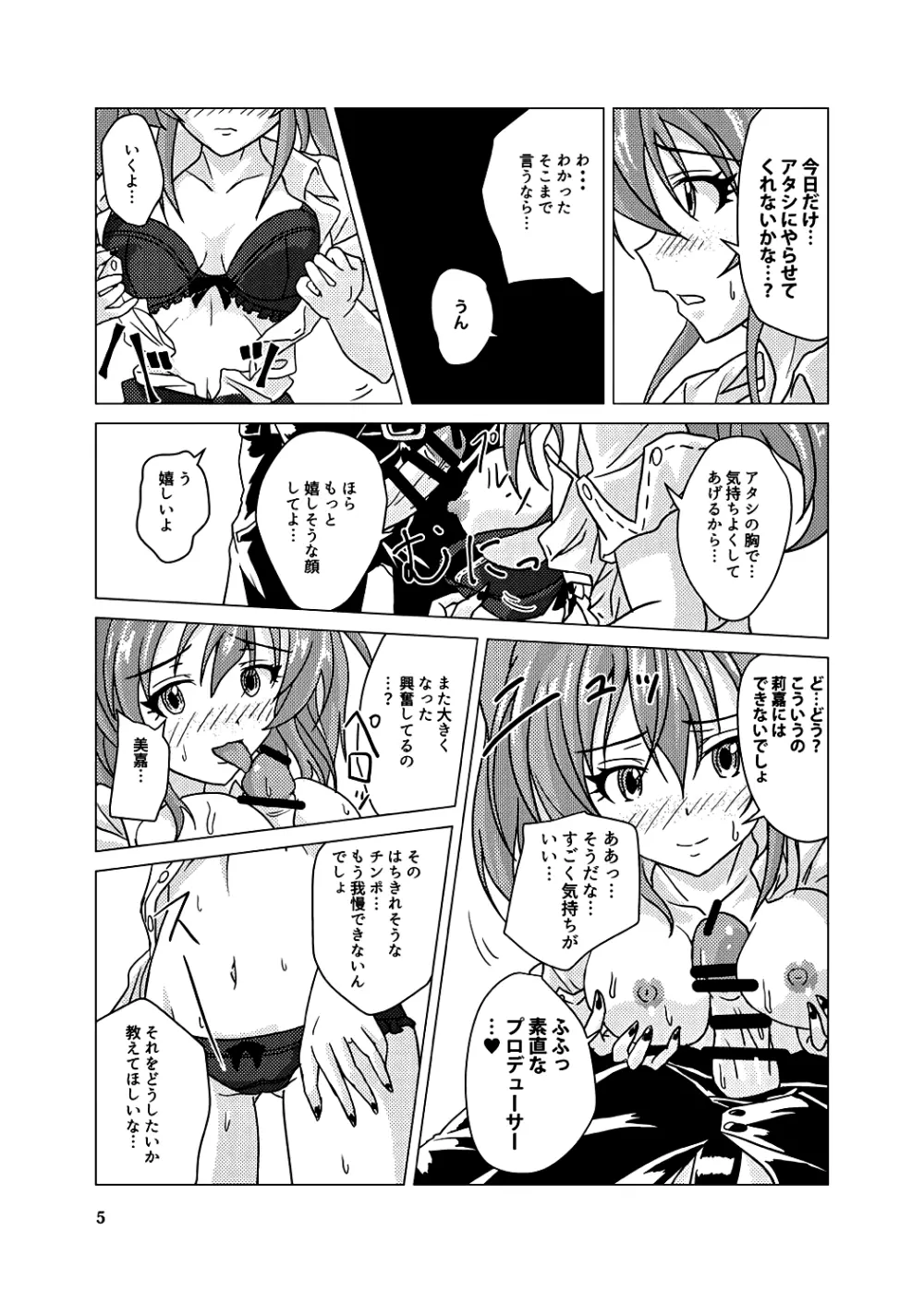 Honest Girl 城ヶ崎 美嘉とプロデューサー - page4