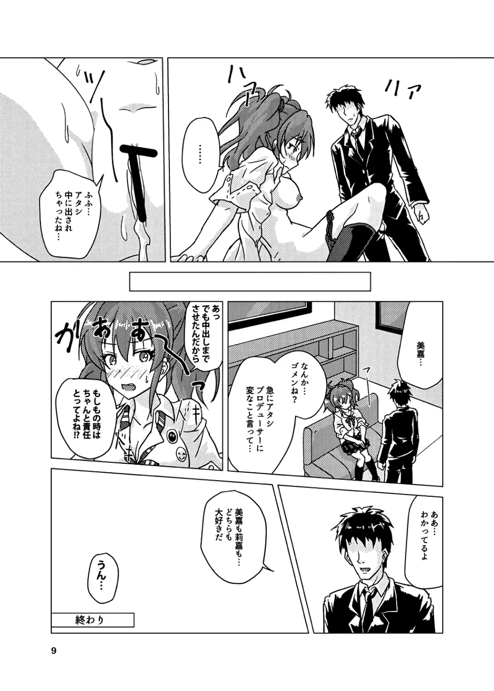 Honest Girl 城ヶ崎 美嘉とプロデューサー - page8