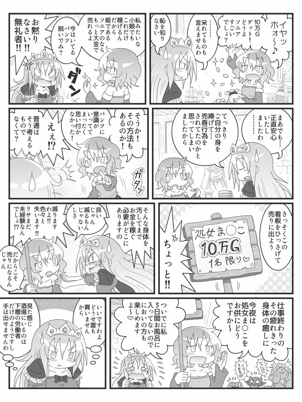 変態微エロ漫画 - page6