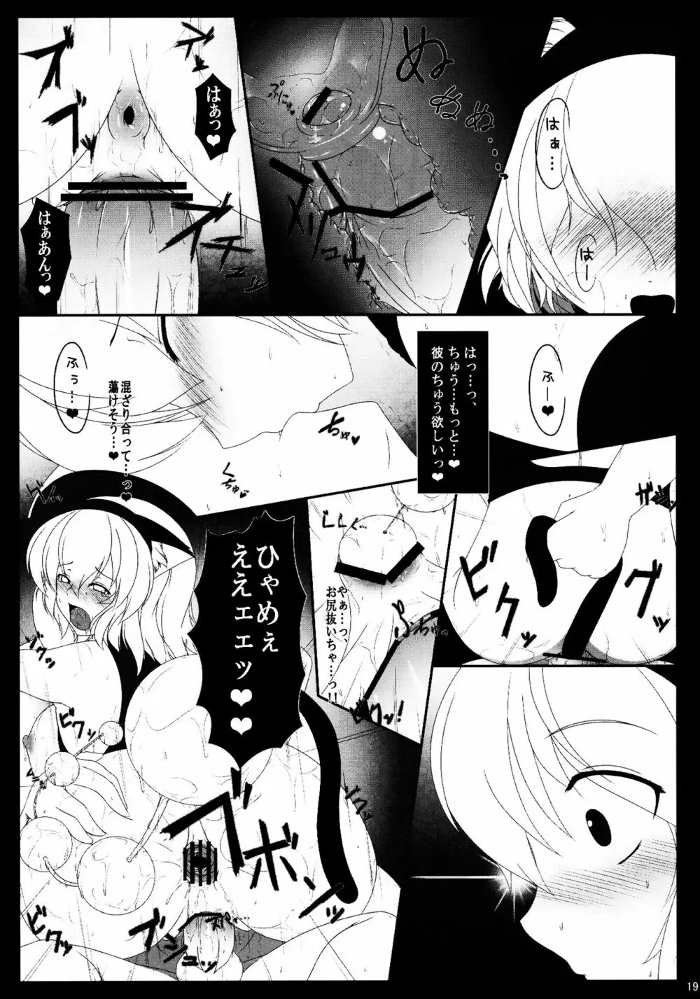 東方騎乗位合同誌 騎乗領土 - page18