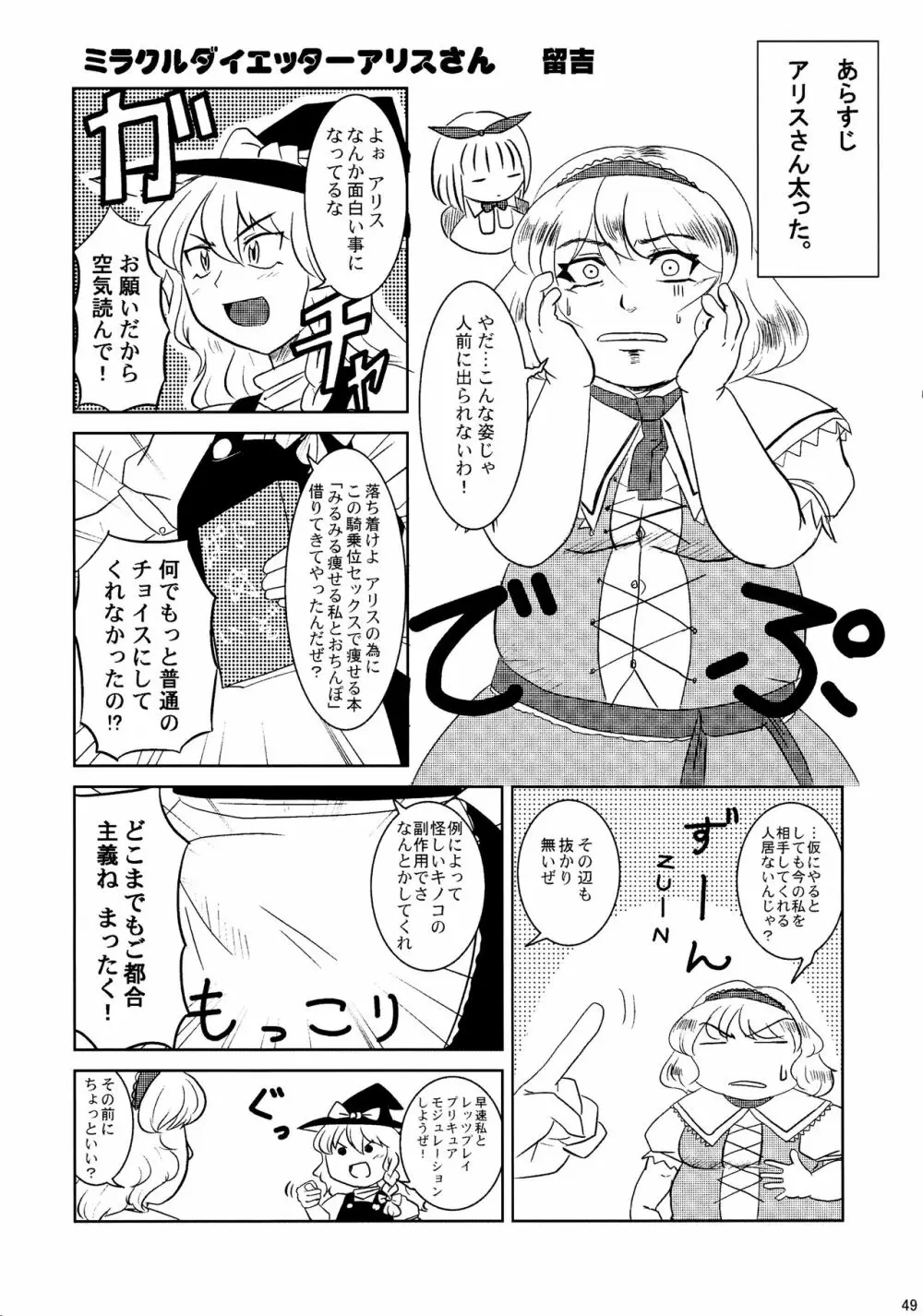 東方騎乗位合同誌 騎乗領土 - page48