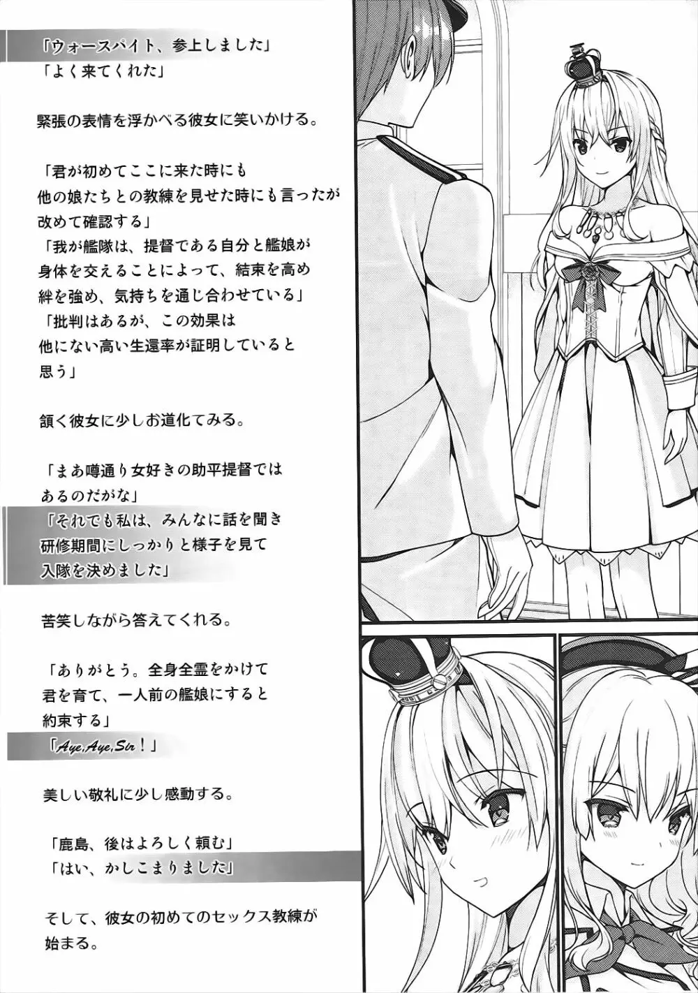 鹿島さんのウォースパイト船体検査 - page5