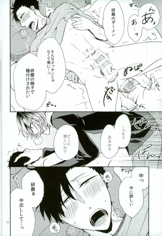 黒尾鉄朗妄想日記 - page20