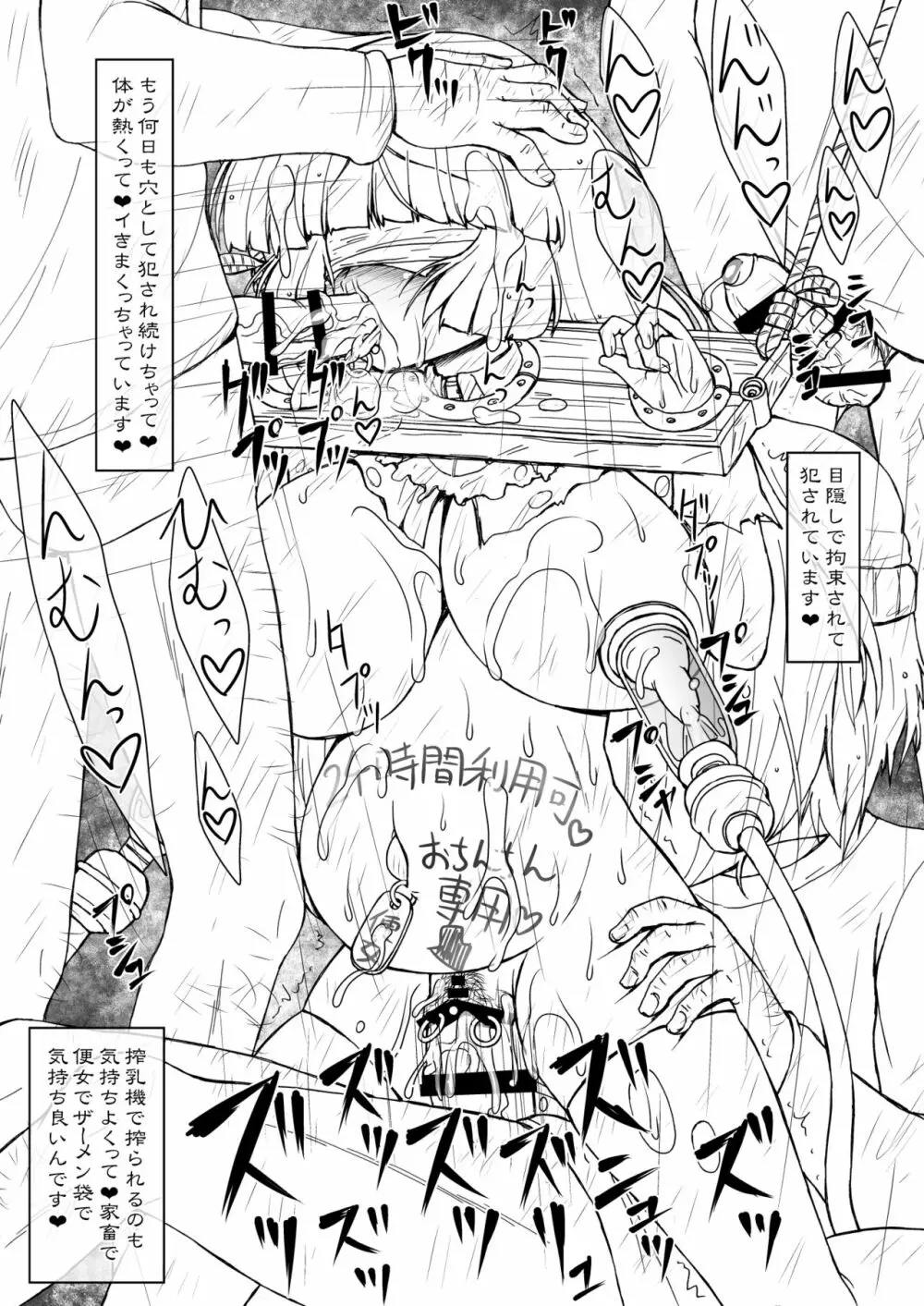 姫・淫女快楽モルモット - page9