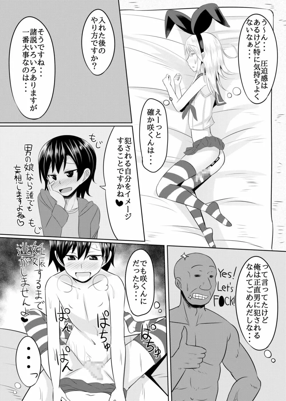 性欲の凄い男の娘と付き合うことになった結果w - page21