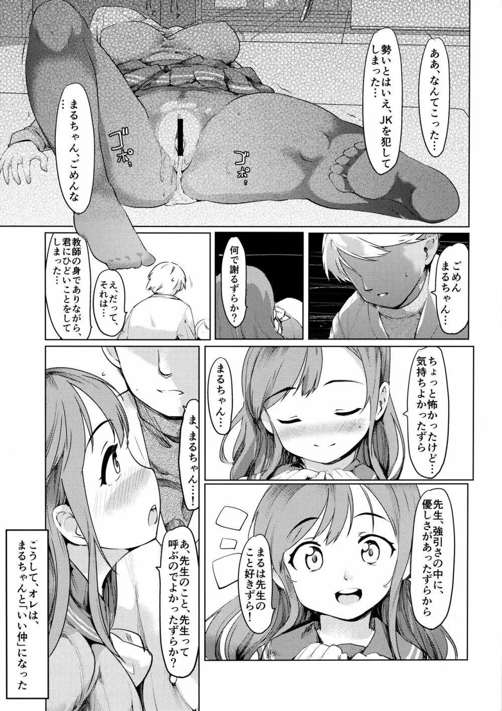 まるちゃんとHなことする本 - page8