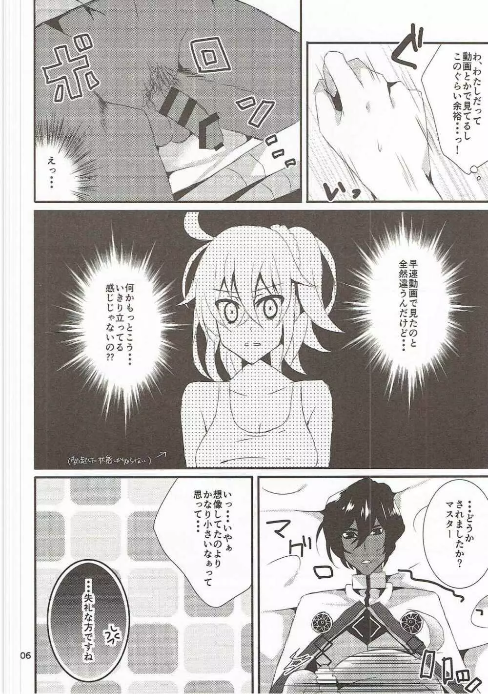 うちのマスターは処女ビッチ! - page6