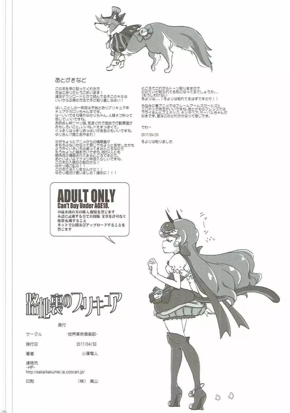 路地裏のプリキュア - page29