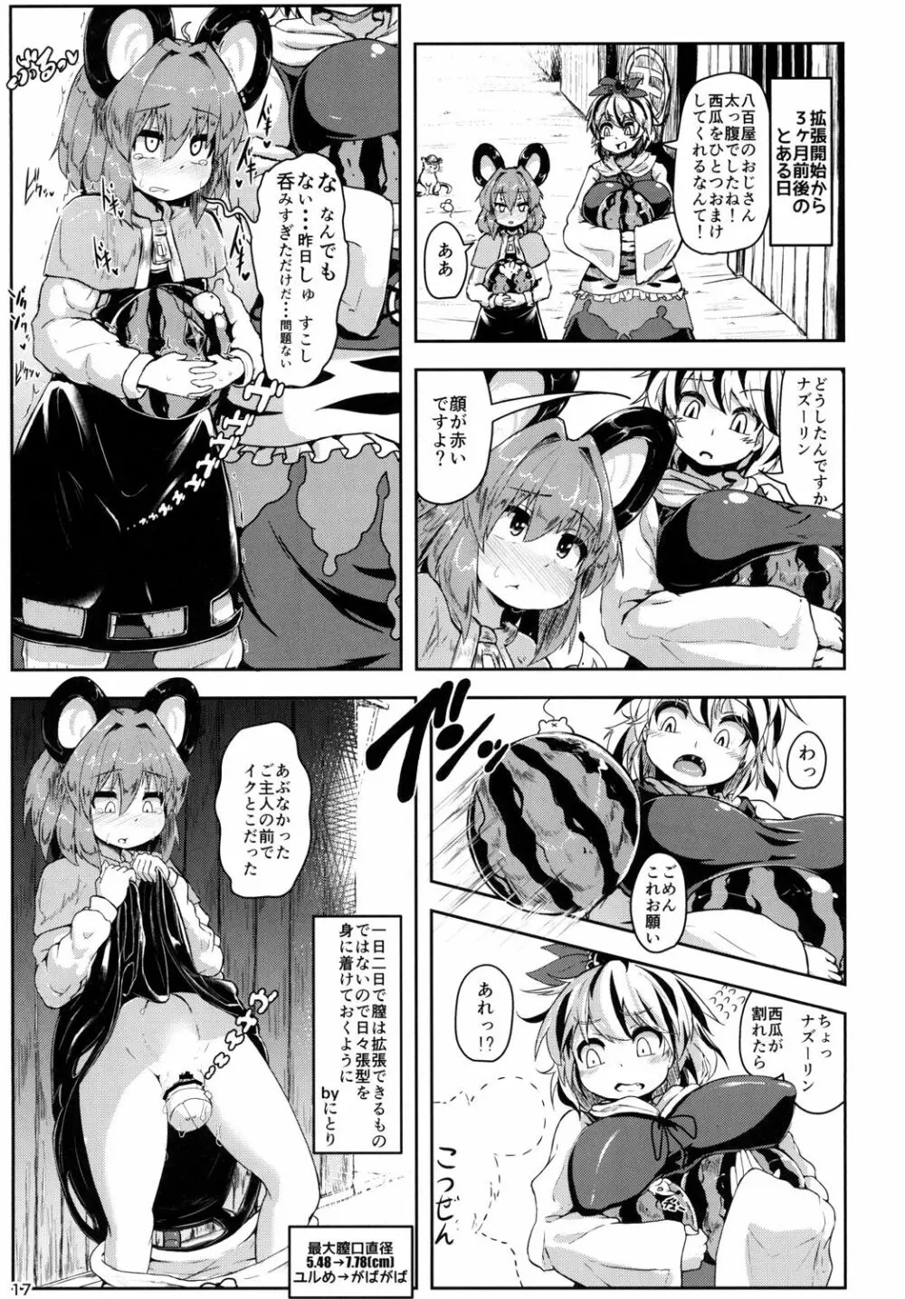 ナズーリンがごしゅじんの為に秘密の特訓をする話 - page16