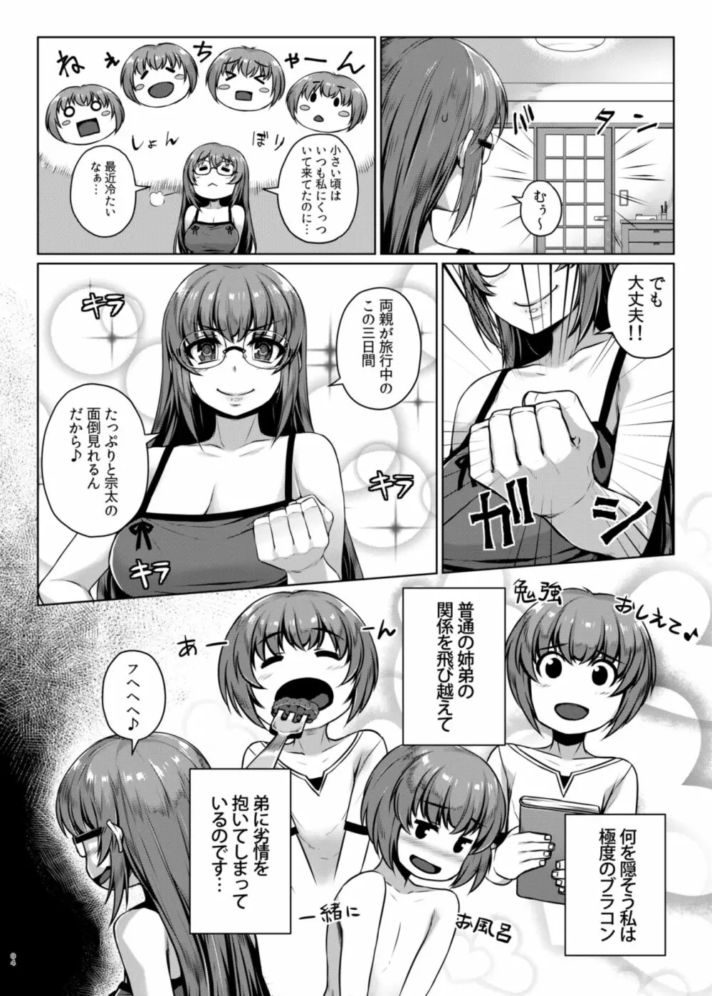 秘め事エスカレェト - page3