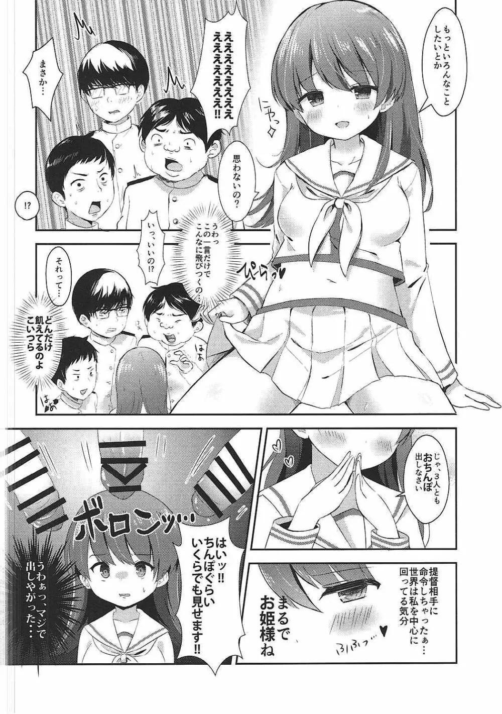 大井っちはいじわるお姫さま - page5