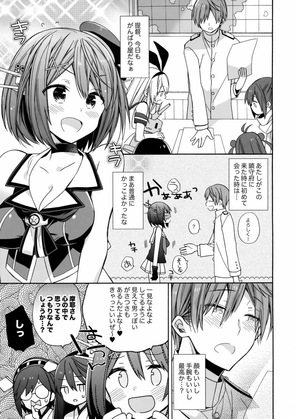 摩耶様にみなぎる - page4