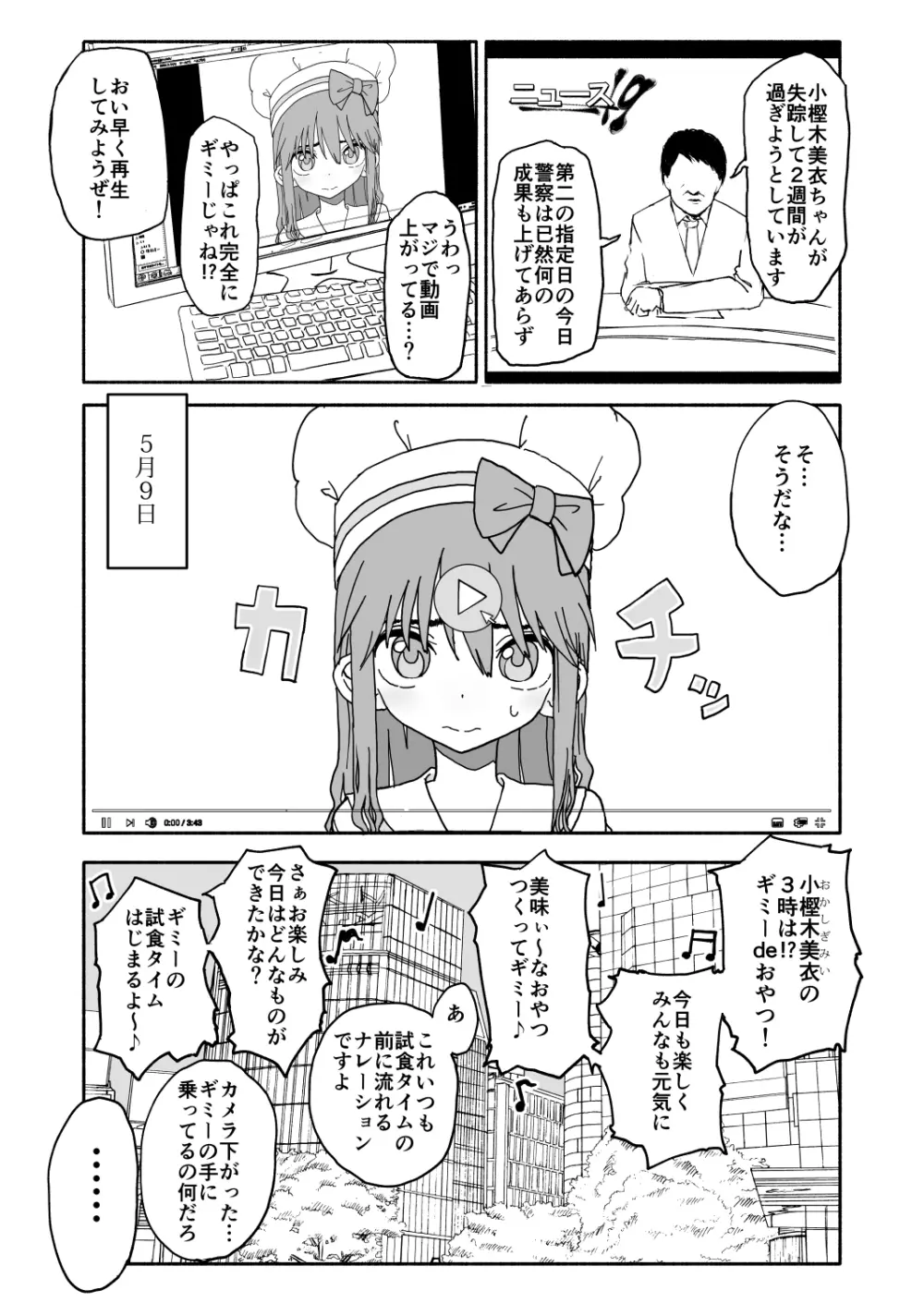 お菓子作りアイドル☆ギミー！監禁調教漫画 - page35