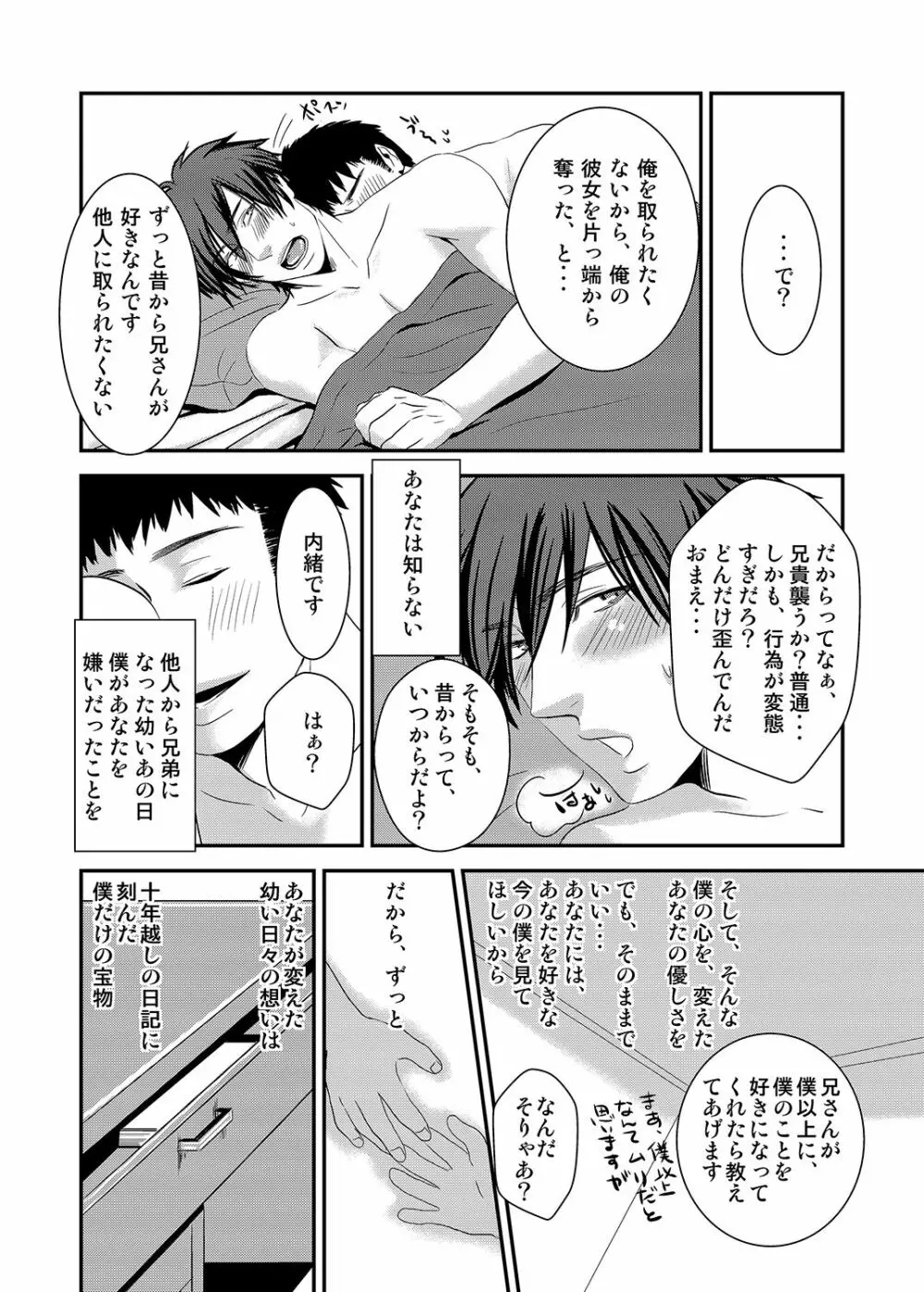 兄とパンツとハブラシプレイ - page25