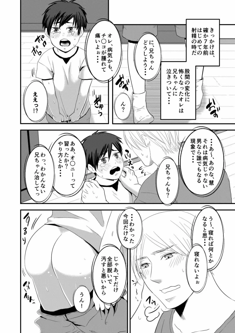 兄ちゃんはオレが好きっ! - page6