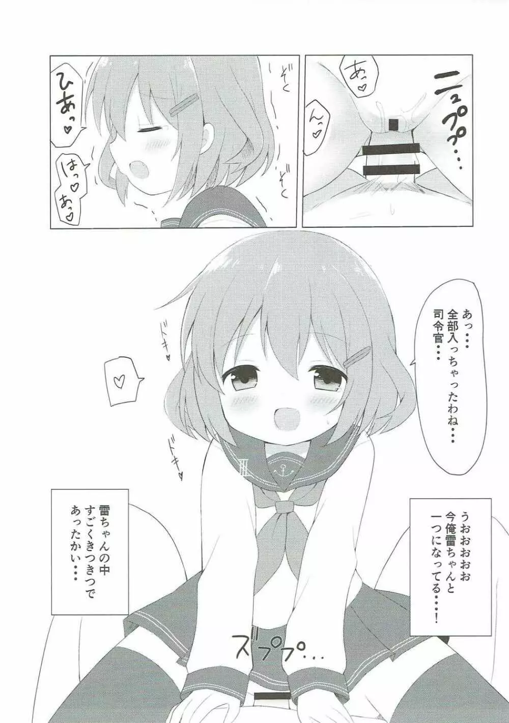 雷ちゃんとらぶらぶ新婚性活 - page10