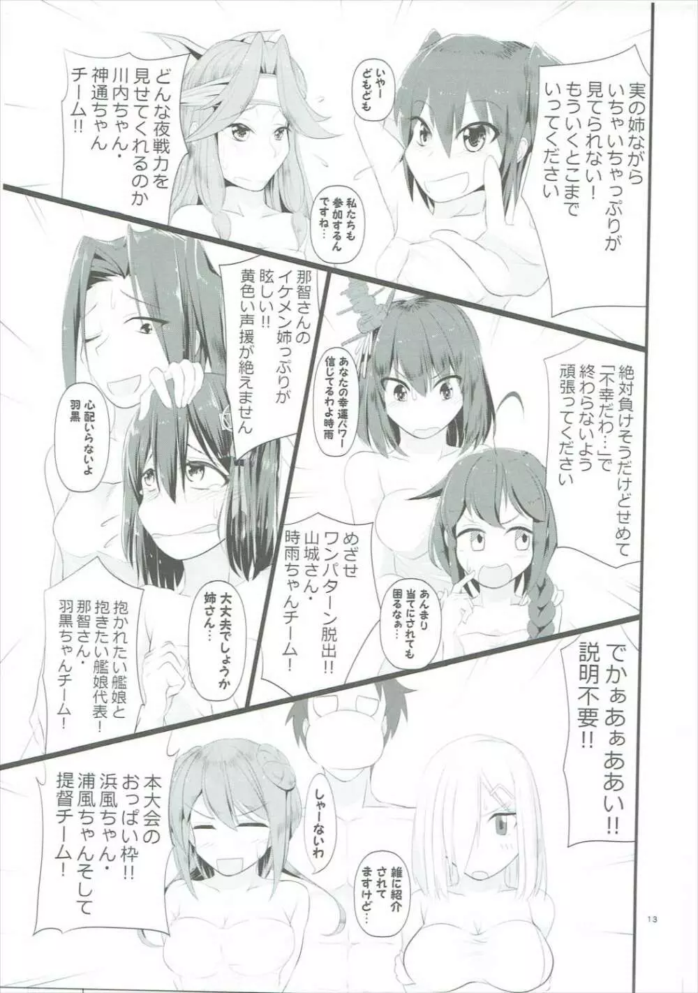 全裸鎮守府日誌! ~お風呂でツ〇スターゲーム編~ - page12