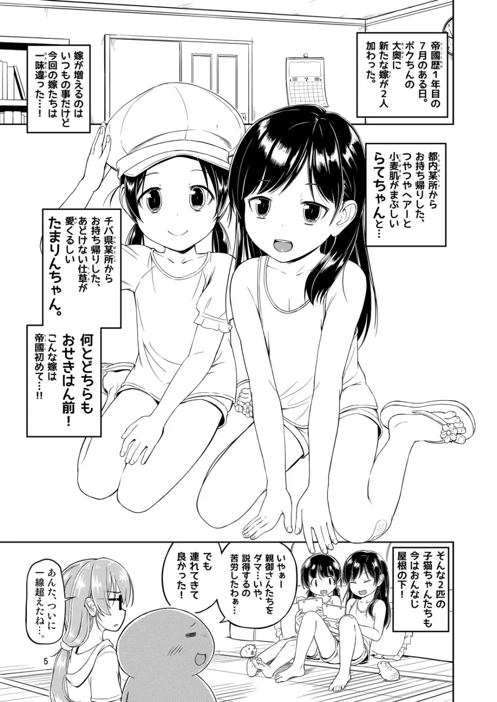 (C90) [齋藤帝國 (齋藤山城守之彦)] サイトーさんちの小奥!すぺしゃる(3) もうすぐおせきはん - page5