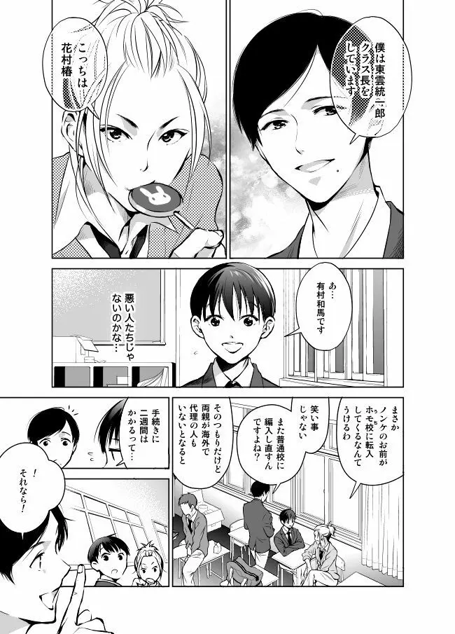 ノンケだけどホモにせまられたらビッチにならざるを得なかった! - page5