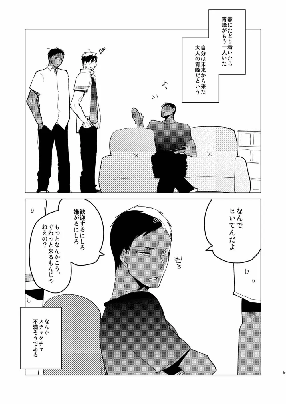 大人の青峰くんと（性的に）あそぼう - page4