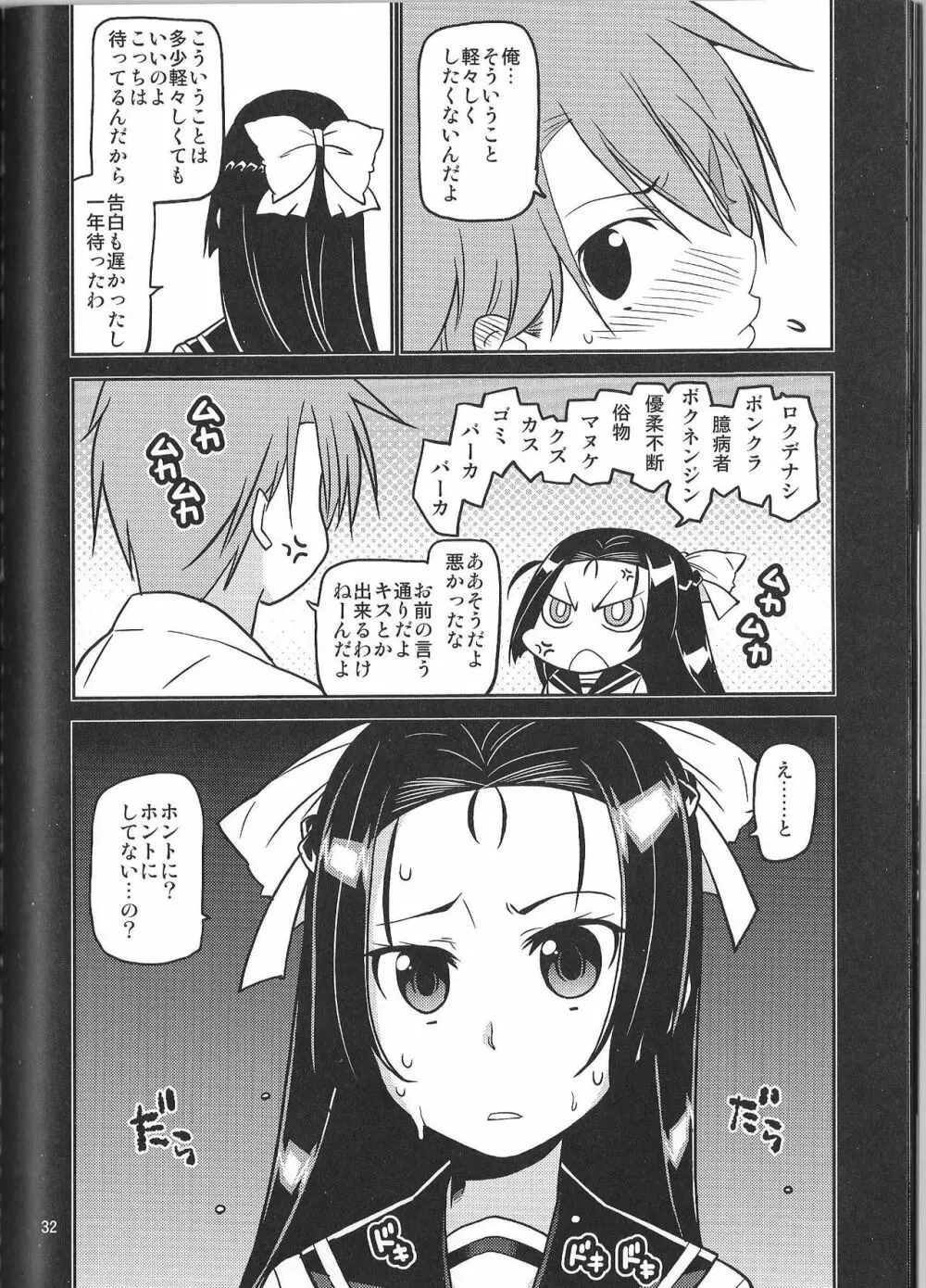 イケナイコトカナ ~貴方ワタシが生ハメ決めたらどんな顔するかしら~ - page32