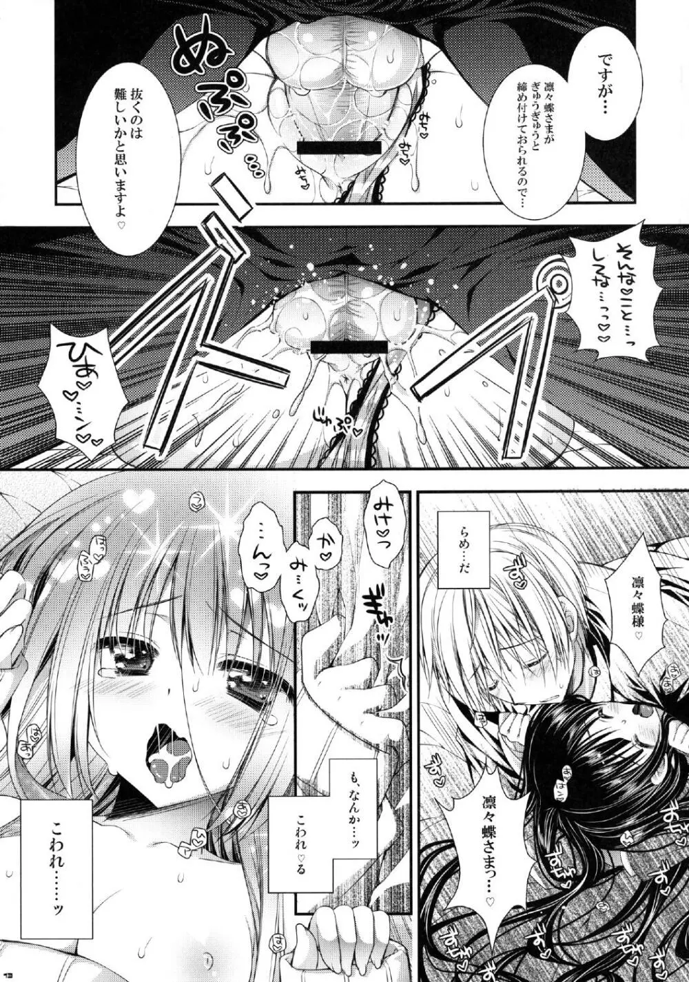 凜々蝶サマと電気あんま器 - page13