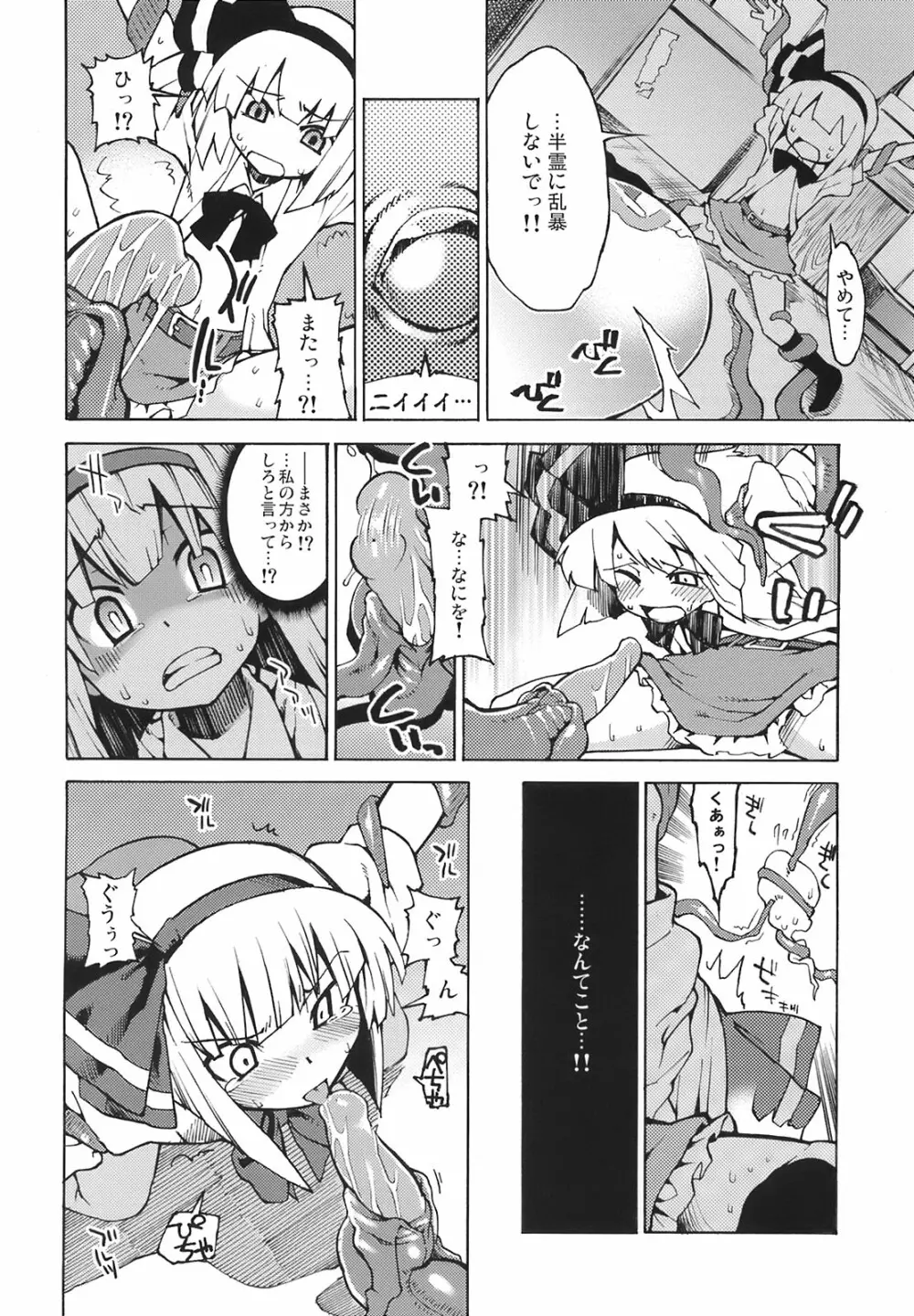 幽々子様そんなモノ食べちゃイケませんッ - page12