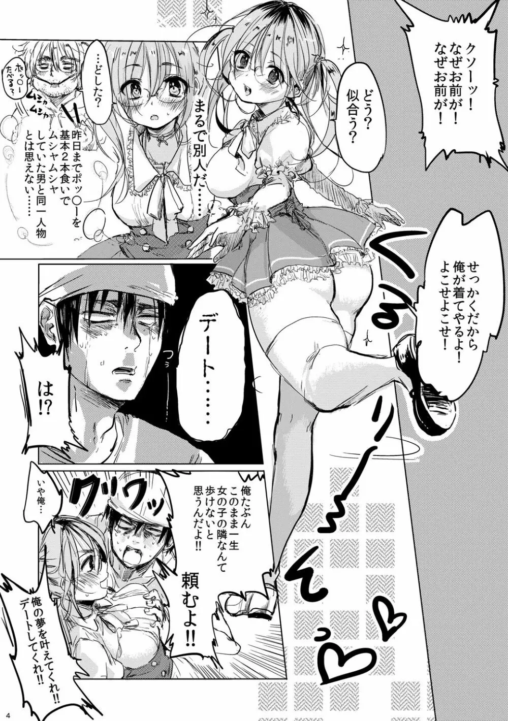 女の子になった君とデートしたい - page3